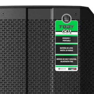SONITUS	- TOBY GO - Parlante Portátil 8″ - 300W Batería Recargable 127dB - Imagen 5