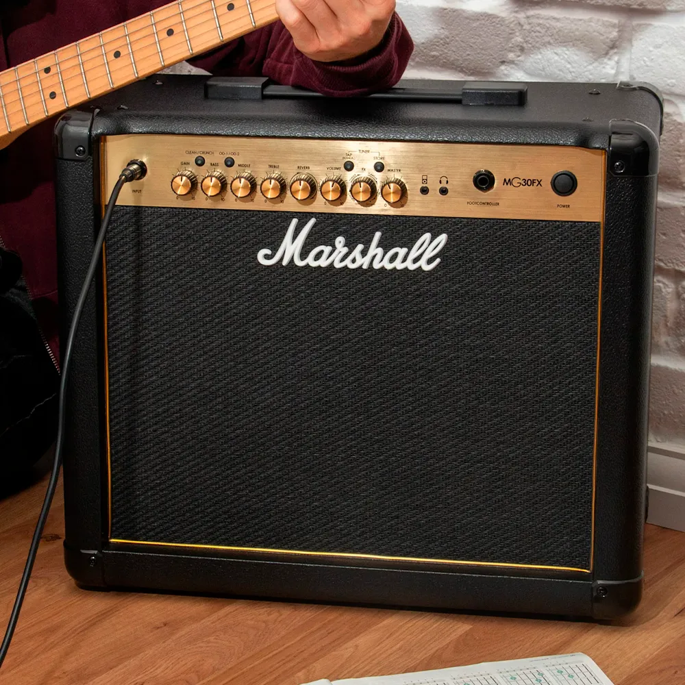 amplificador para guitarra eléctrica marshall
