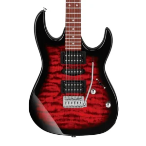 Ibanez GRX70QA TRB - Guitarra Eléctrica HSH - Transparent Red Burst - Imagen 1