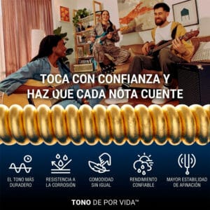 ELIXIR 12027-  Cuerdas para Guitarra Eléctrica NANOWEB (.009 - .046) - Imagen 5