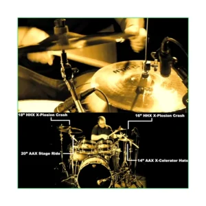 SABIAN AH5003 – Set platillos Arena Mix (Hi Hat14″, Crash 16″, Crash 18″, Ride 20″) - Imagen 3