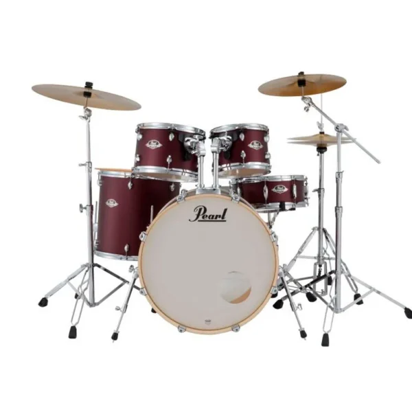EXX725SPN_C #864 Batería Pearl Export 5 Piezas Satin Scarlet - Kit Profesional_4