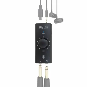 IK MULTIMEDIA - IP-IRIG-USB-IN- Interfaz de Audio USB-C para Guitarra y Bajo - Imagen 4