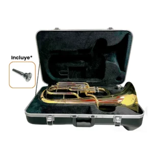 RISETONE - JBEP-1180L - Euphonium en Bb | Cuerpo de Gold Brass y Acabado Lacado Dorado - Imagen 4