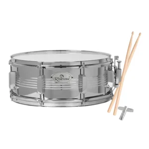RISETONE JBS1057 – Redoblante 14″ x 5.5″ de Acero Inoxidable - Imagen 2