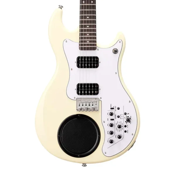 APC-2 WH Guitarra Eléctrica Vox con Amplificador Integrado blanco_1