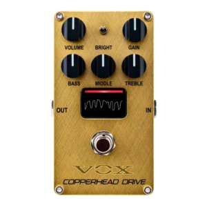 VOX VE-CD Copperhead Drive Pedal de Distorsión para Guitarra Eléctrica