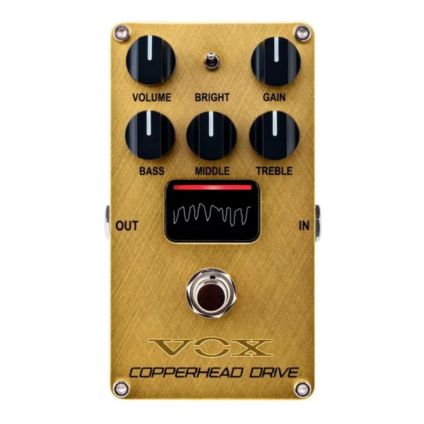 VE-CD Copperhead Drive Pedal Vox de Distorsión para Guitarra Eléctrica_1