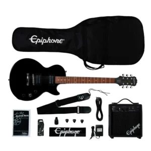 Epiphone PPEG-EGL1EBCH1 Les Paul Player Pack Ebony - Imagen 6